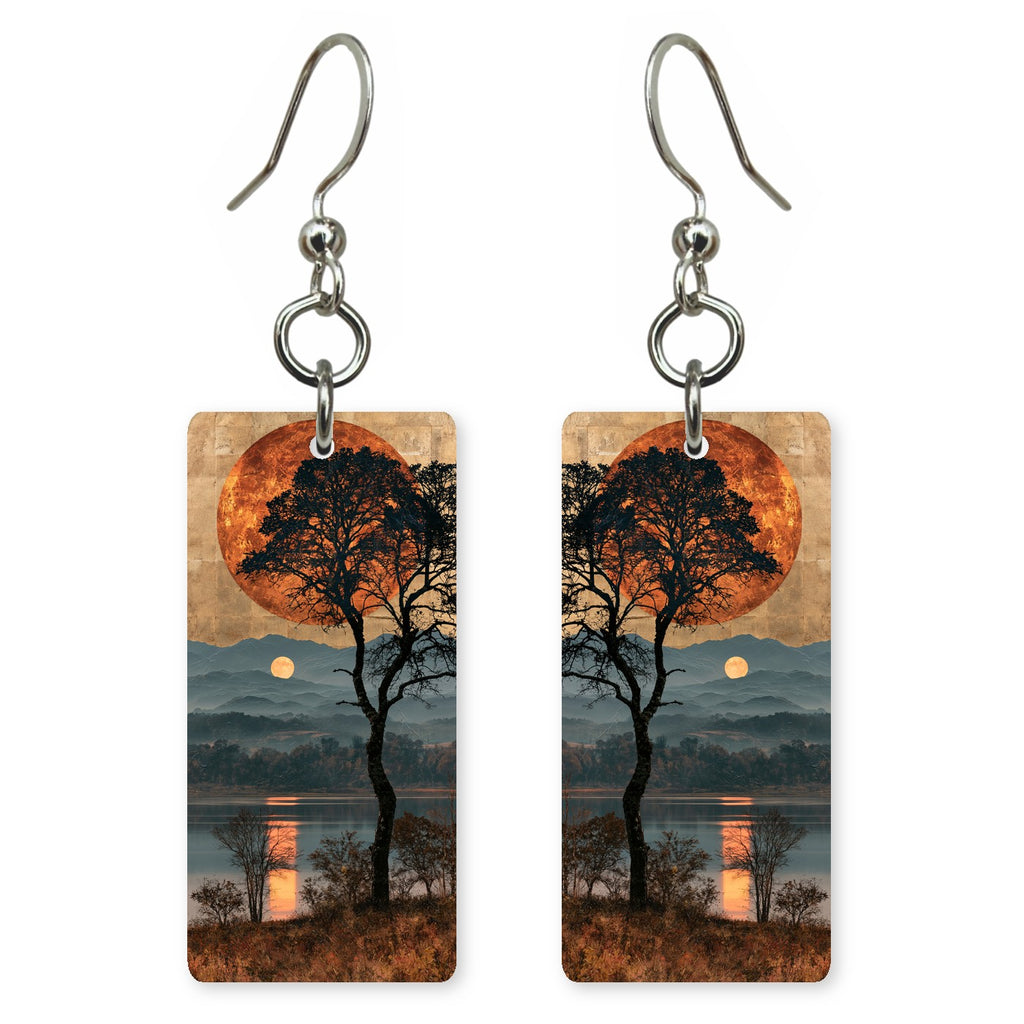 Bronze Black Reverie Earrings | FWX2300