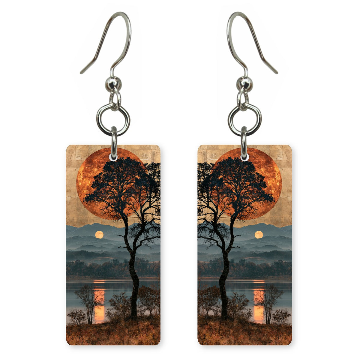 Bronze Black Reverie Earrings | FWX2300