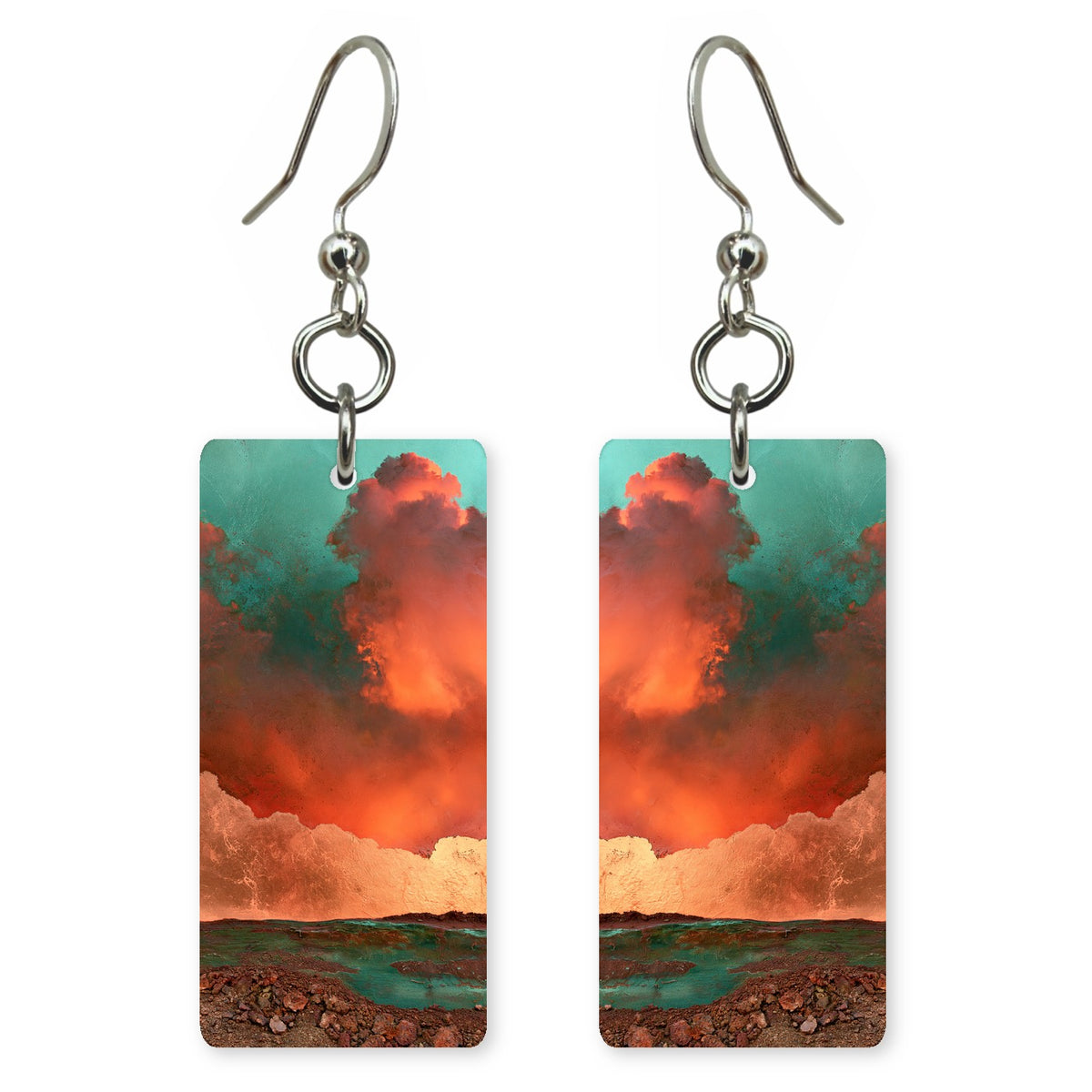 Coral Cloud Awe Earrings | FWX2303