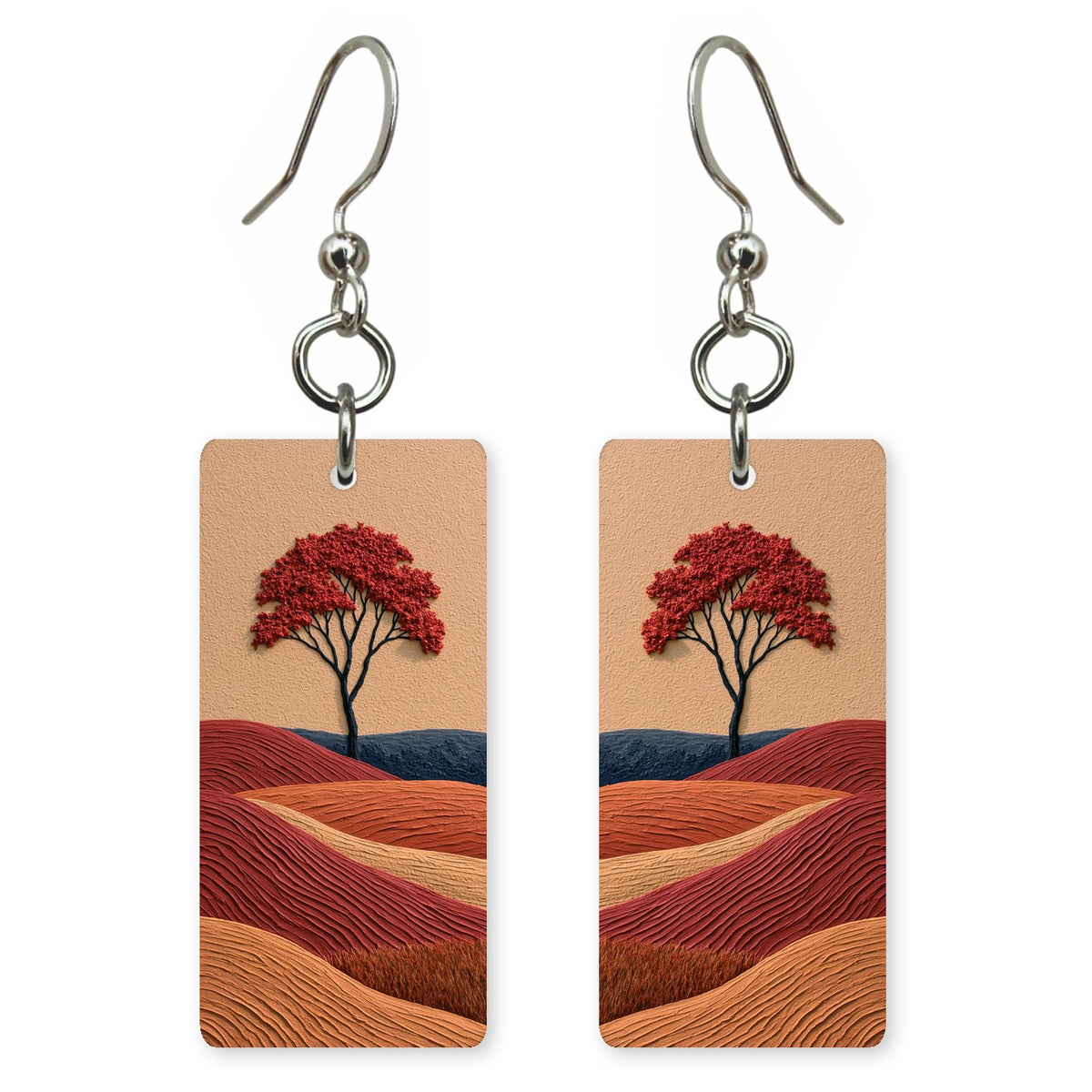 Terracotta Blush Tranquility Earrings | FWX2306