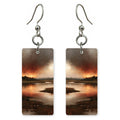 Sepia Amber Resignation Earrings | FWX2307