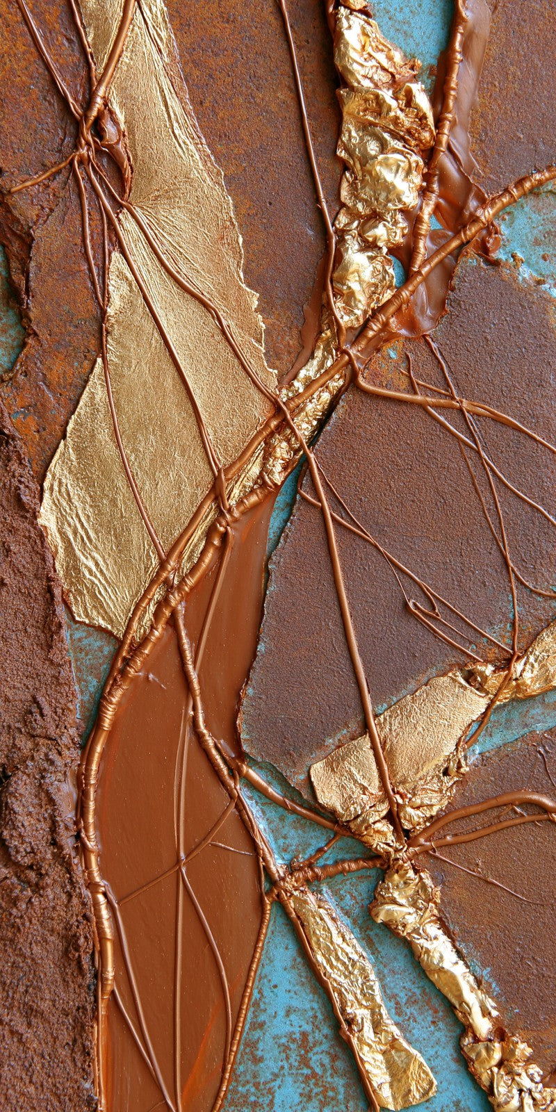 Copper Blue Longing Earrings | FWX2308