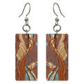 Copper Blue Longing Earrings | FWX2308