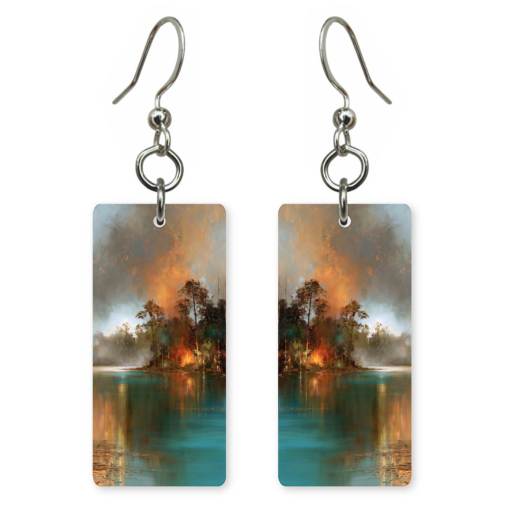 Rust Alarm Bells Earrings | FWX2309