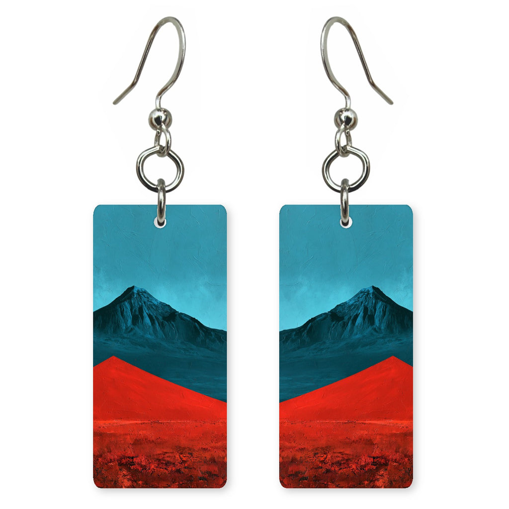 Teal Scarlet Pride Earrings | FWX2310