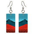 Teal Scarlet Pride Earrings | FWX2310