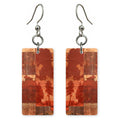 Rust Brown Nostalgia Earrings | FWX2315