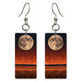 Black Crimson Awe Earrings | FWX2323