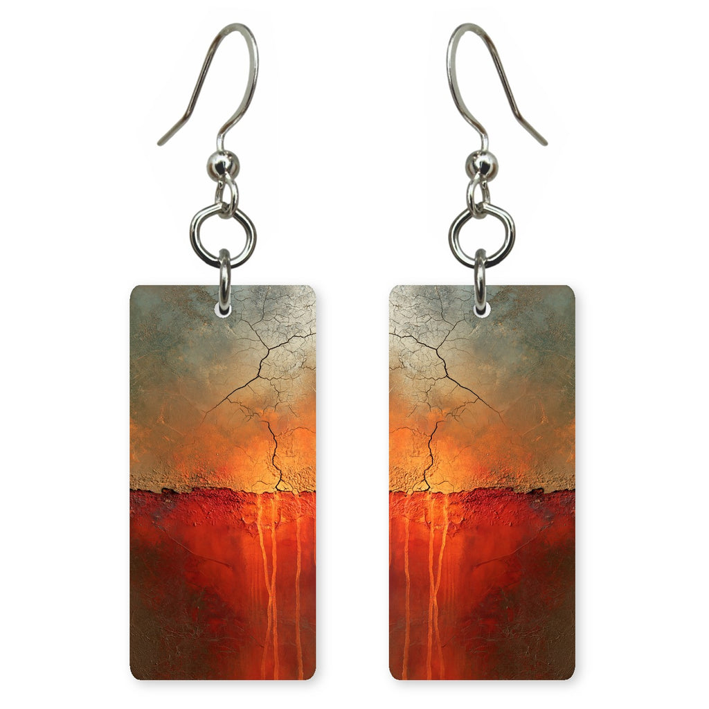 Dust Red Endurance Earrings | FWX2325