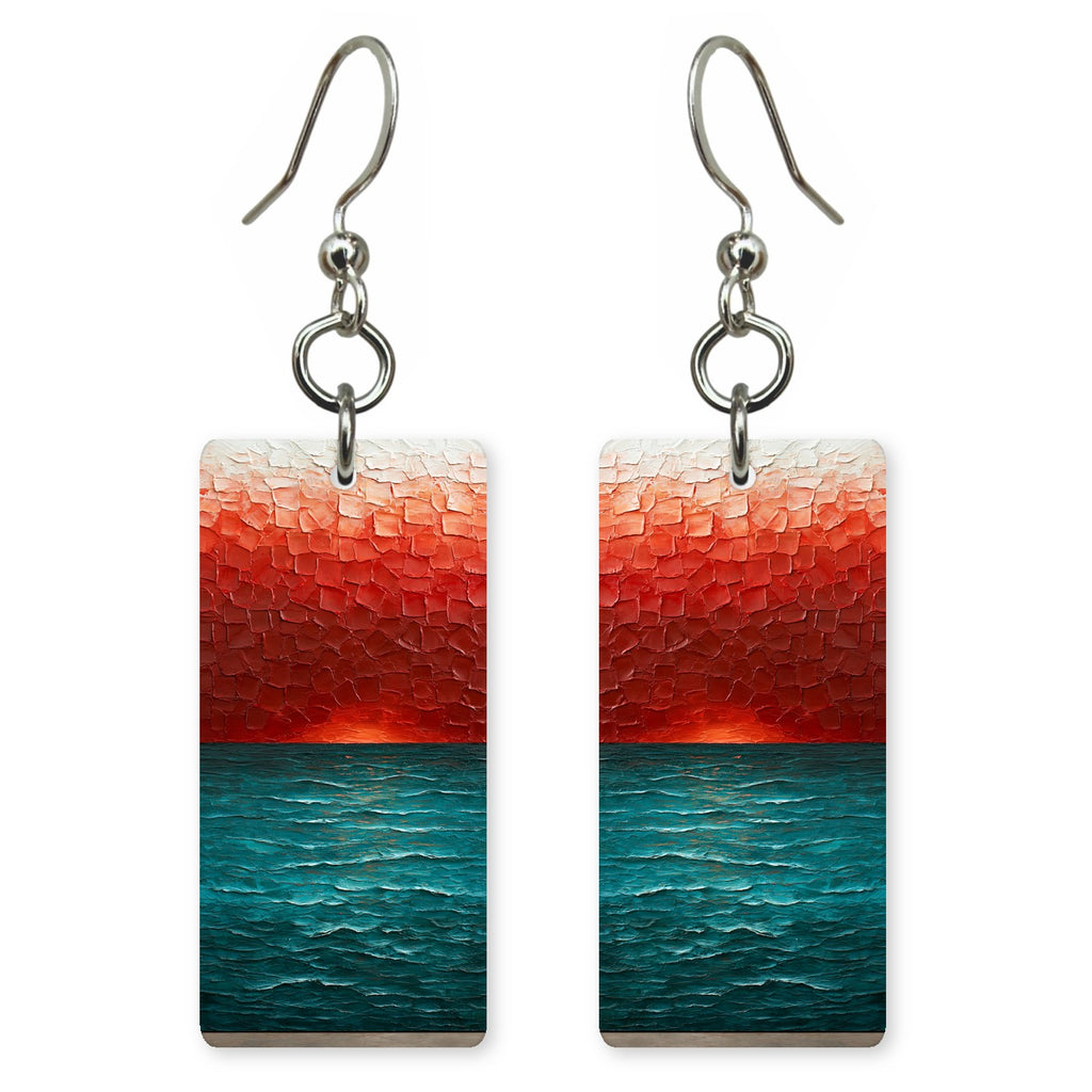 Scarlet Surging Yearning Earrings | FWX2330