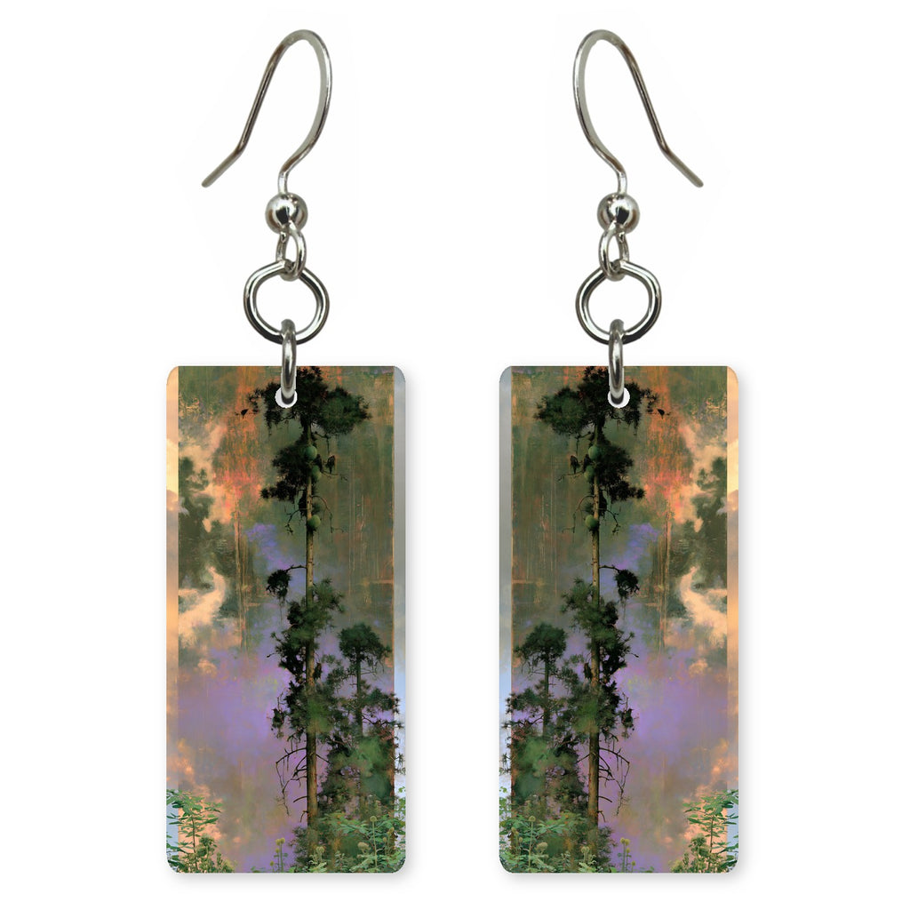 Moss Lilac Hush Earrings | FWX2334
