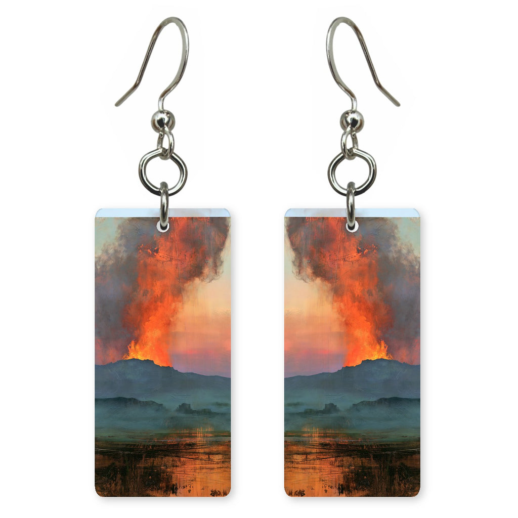 Ember Gray Reckoning Earrings | FWX2339