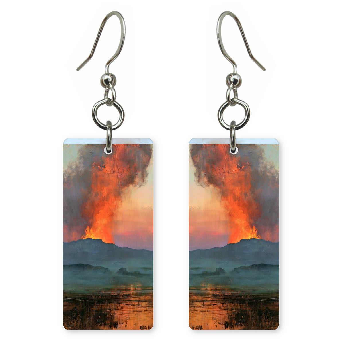 Ember Gray Reckoning Earrings | FWX2339