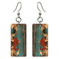 Gilt Teal Nostalgia Earrings | FWX2342