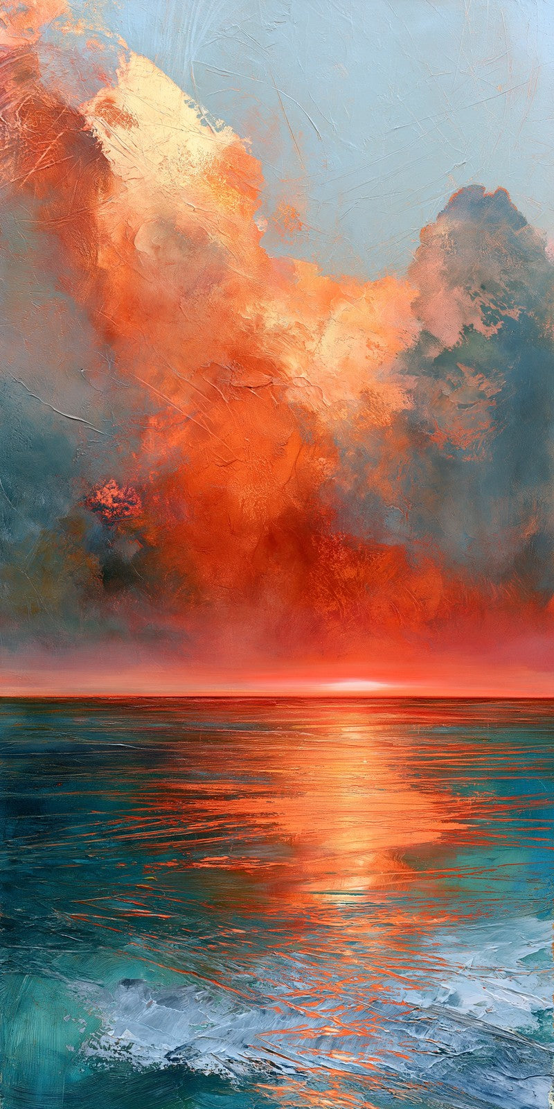 Coral Sunset Hope Earrings | FWX2343