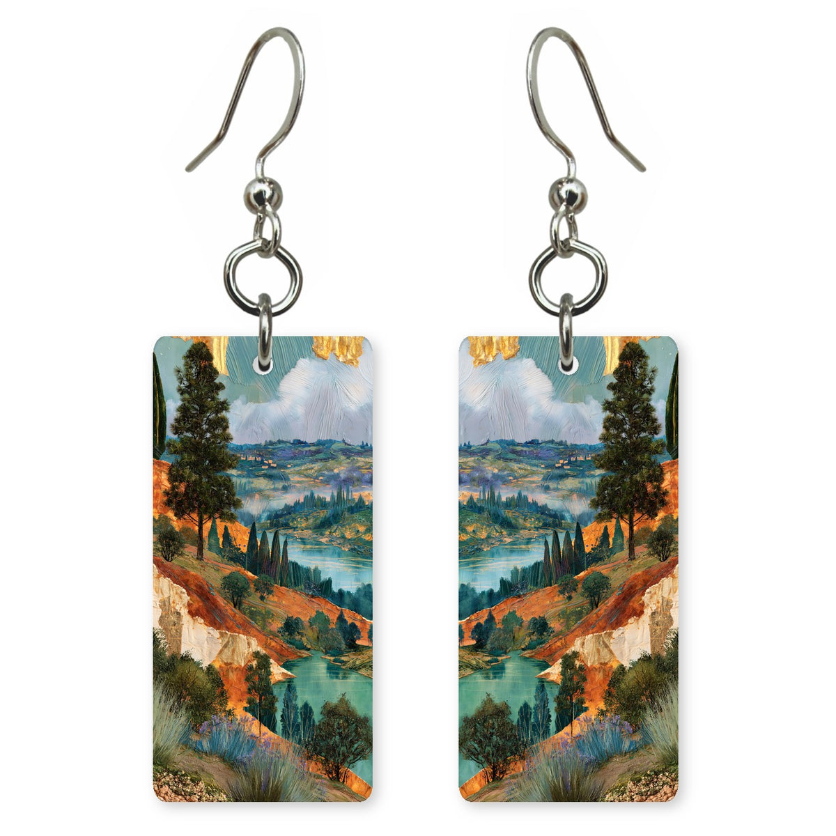 Cypress Teal Delight Earrings | FWX2347