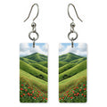 Poppy Green Freshness Earrings | FWX2349