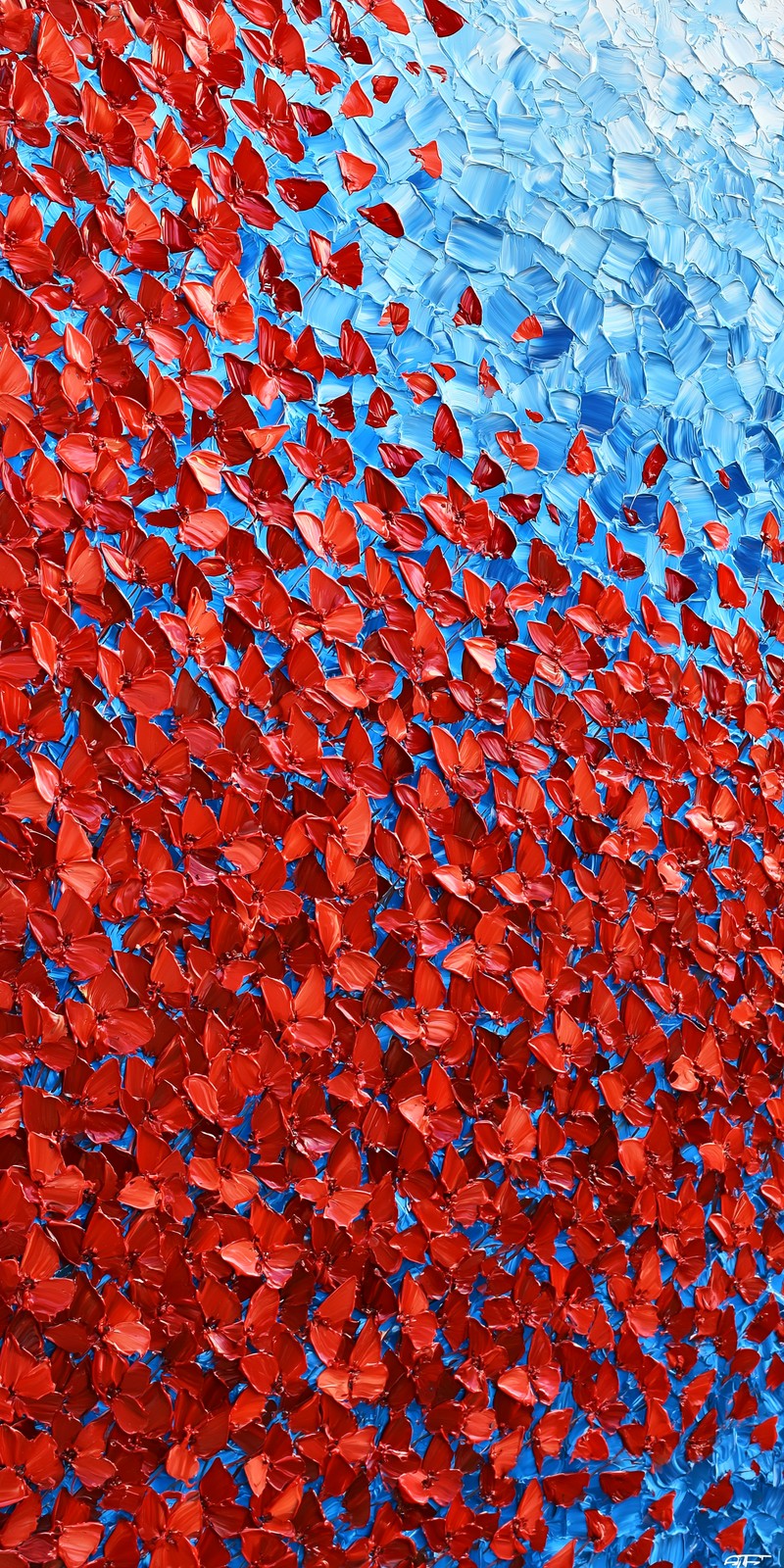 Poppy and Blue Vitality Earrings | FWX234