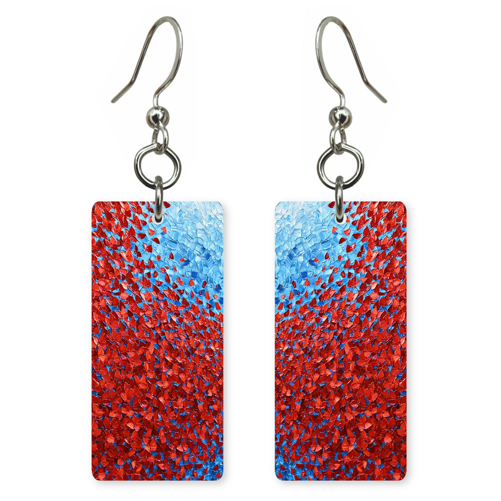 Poppy and Blue Vitality Earrings | FWX234