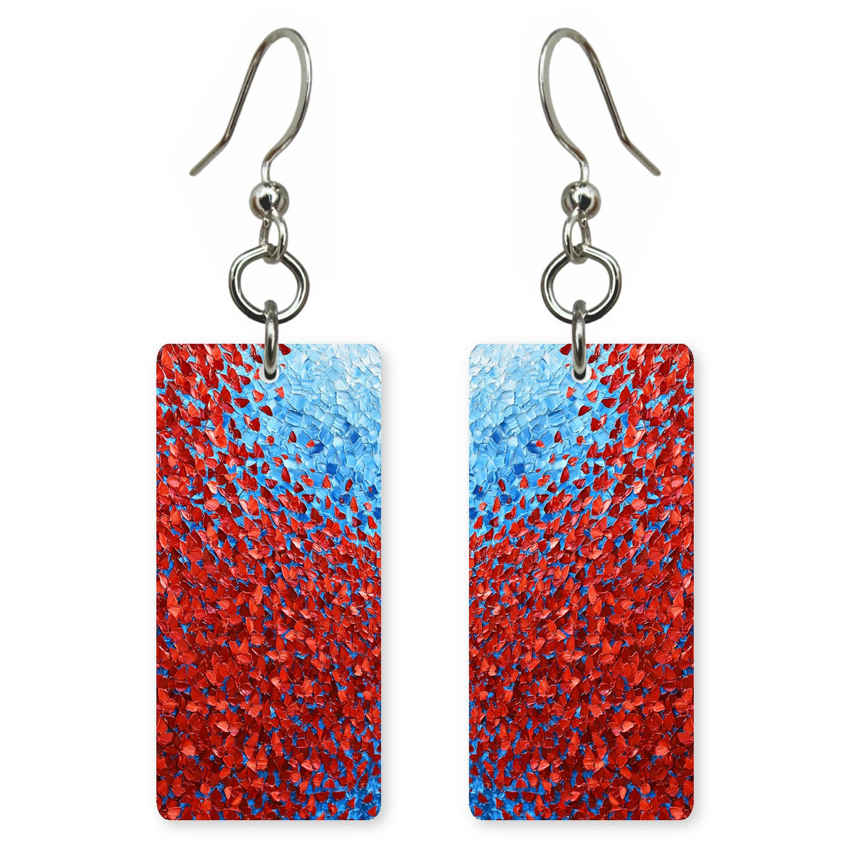 Poppy and Blue Vitality Earrings | FWX234