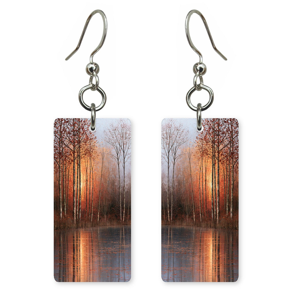 Amber White Wistfulness Earrings | FWX2351