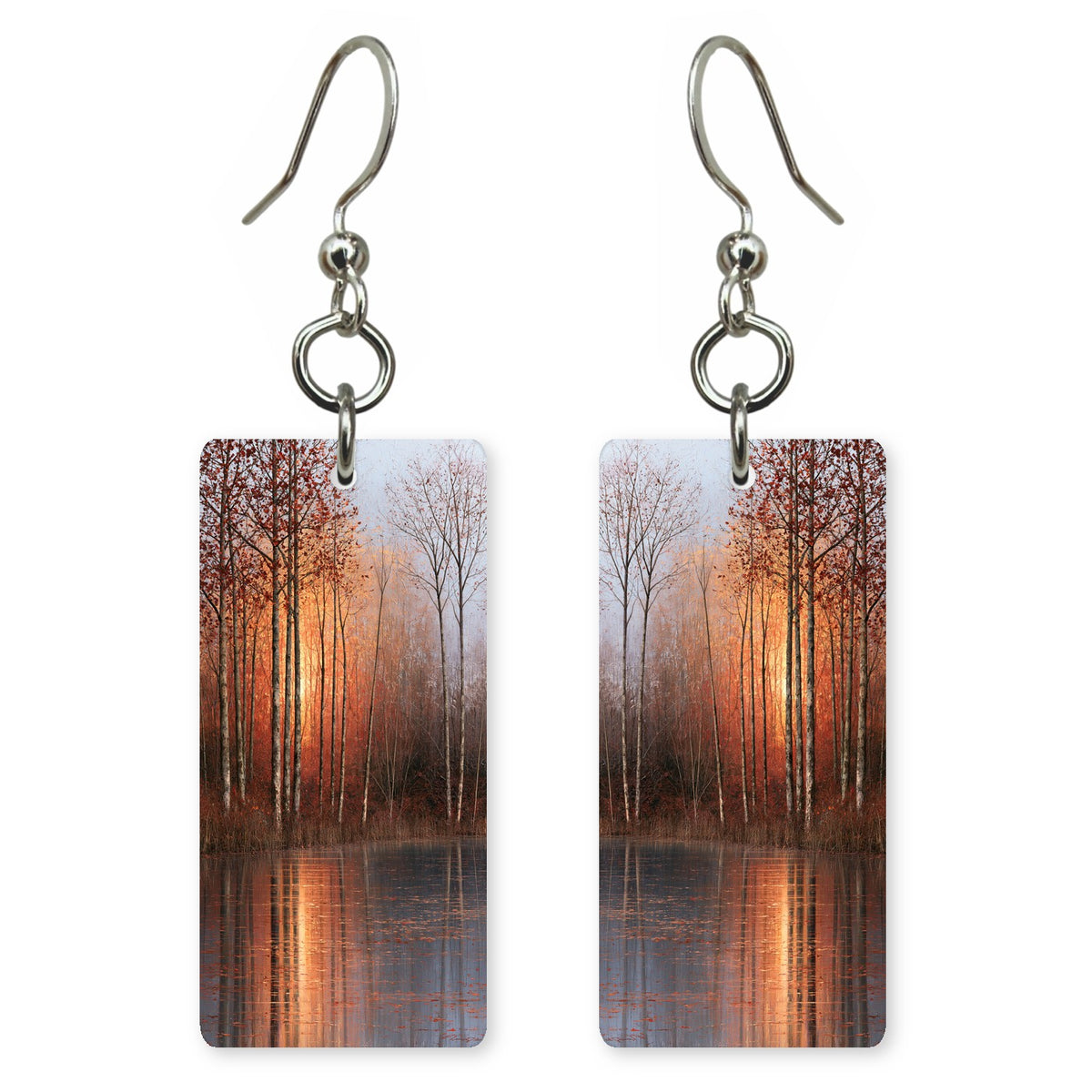 Amber White Wistfulness Earrings | FWX2351