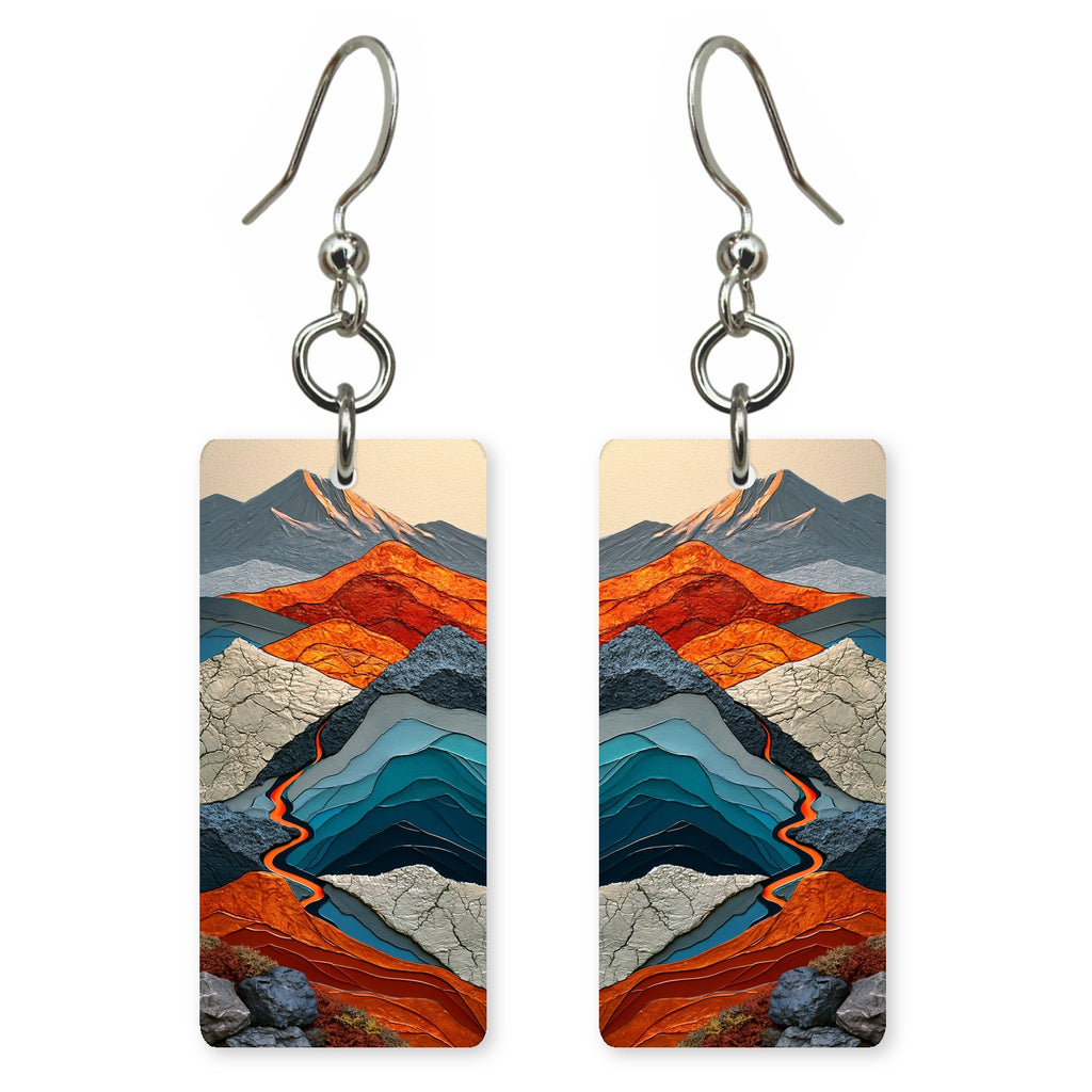 Rust Slate Hope Earrings | FWX2352