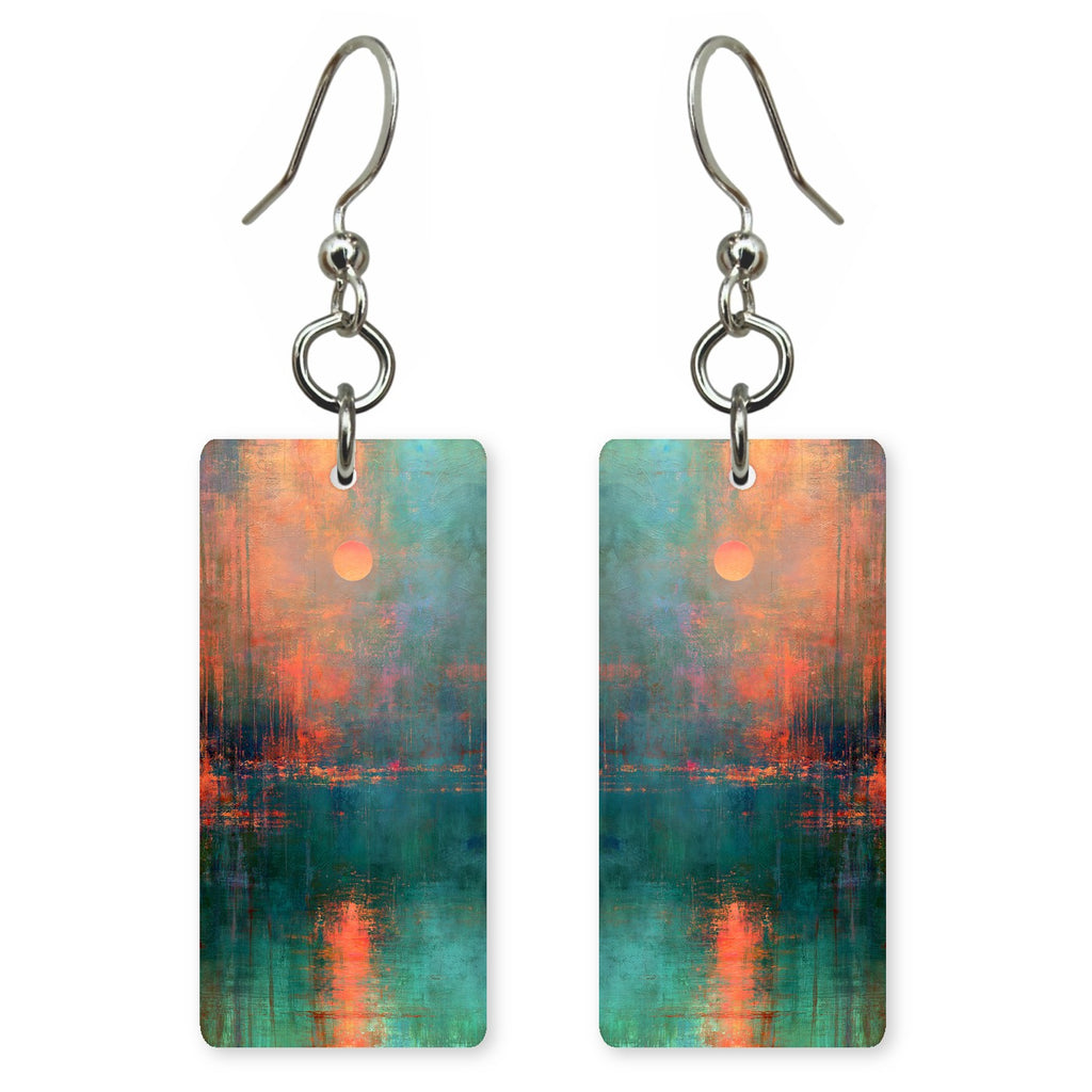 Teal Ember Tenderness Earrings | FWX2353