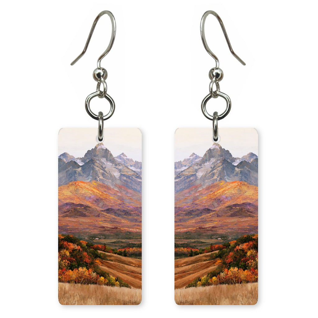 Purple Rust Awe Earrings | FWX2357