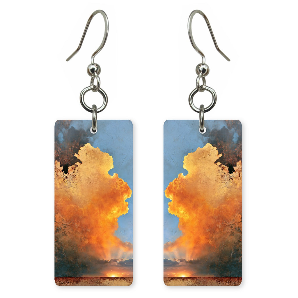 Gold Cloud Wonder Earrings | FWX2360
