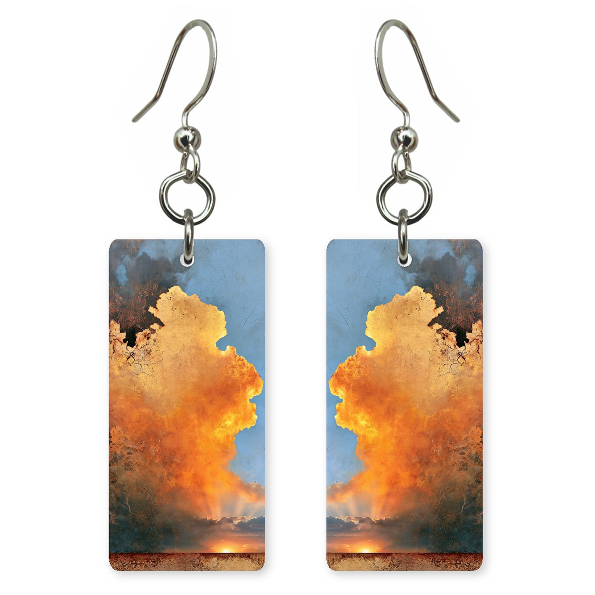 Gold Cloud Wonder Earrings | FWX2360