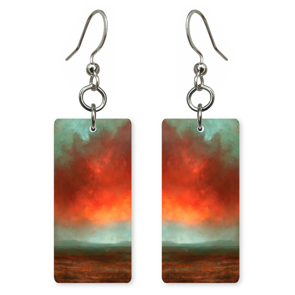 Red Fog Ache Earrings | FWX2369