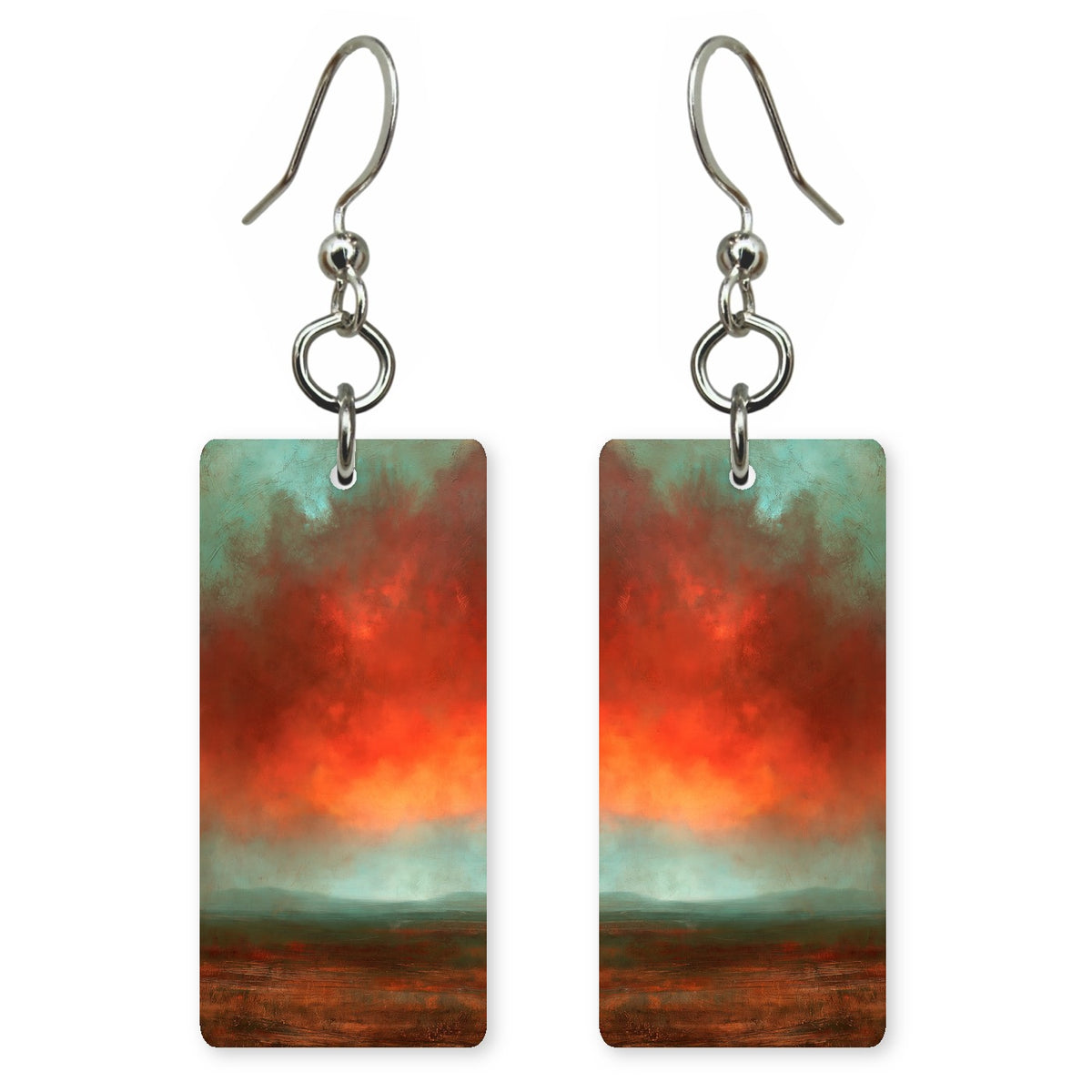Red Fog Ache Earrings | FWX2369