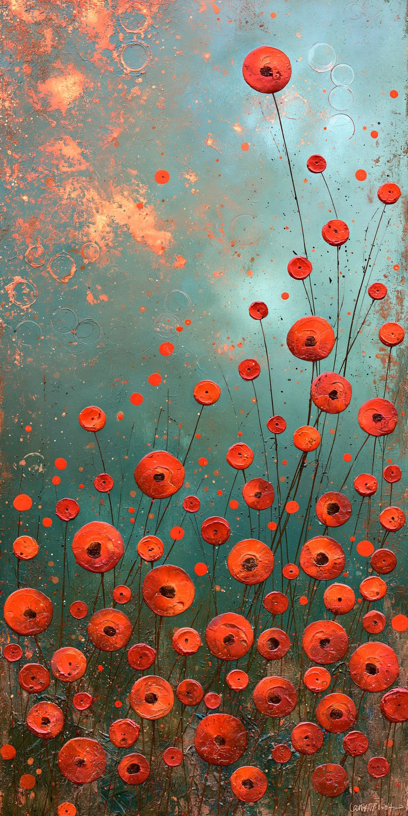 Poppy Floating Hope Earrings | FWX2374