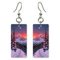 Rose Purple Wonder Earrings | FWX2376