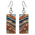 Rust Slate Acceptance Earrings | FWX2377