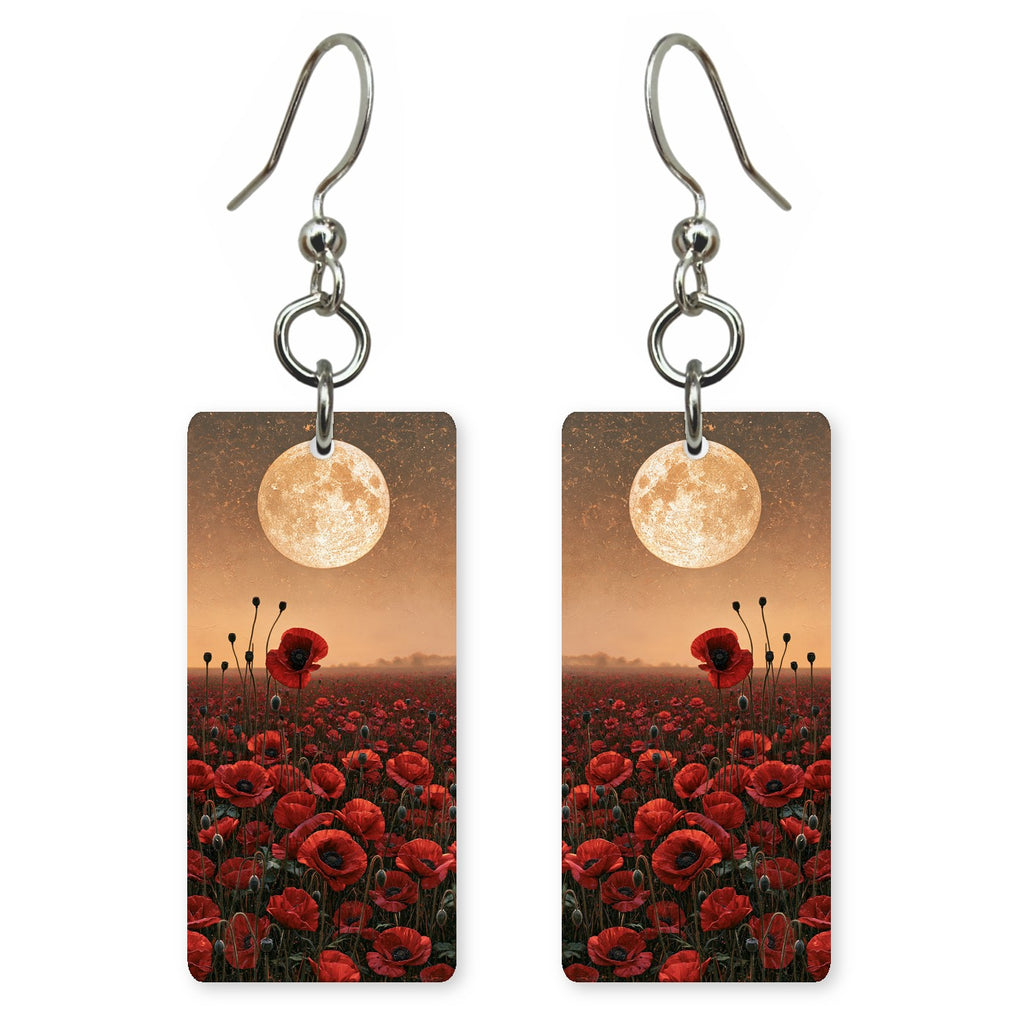 Poppy Gold Devotion Earrings | FWX2379