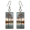 Gray Rust Stillness Earrings | FWX2388
