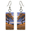 Golden Blue Joy Earrings | FWX2389