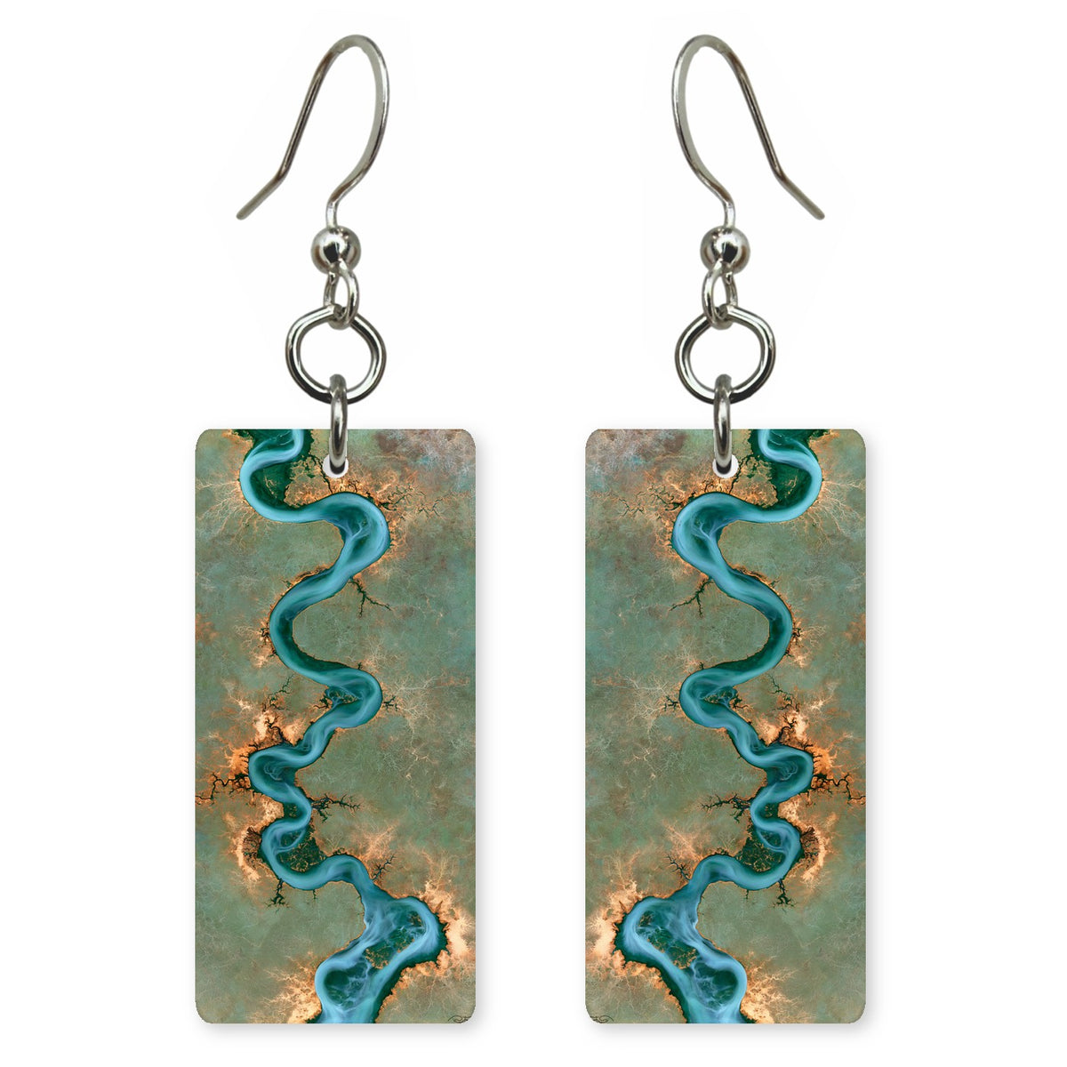 Turquoise Sage Curiosity Earrings | FWX2391