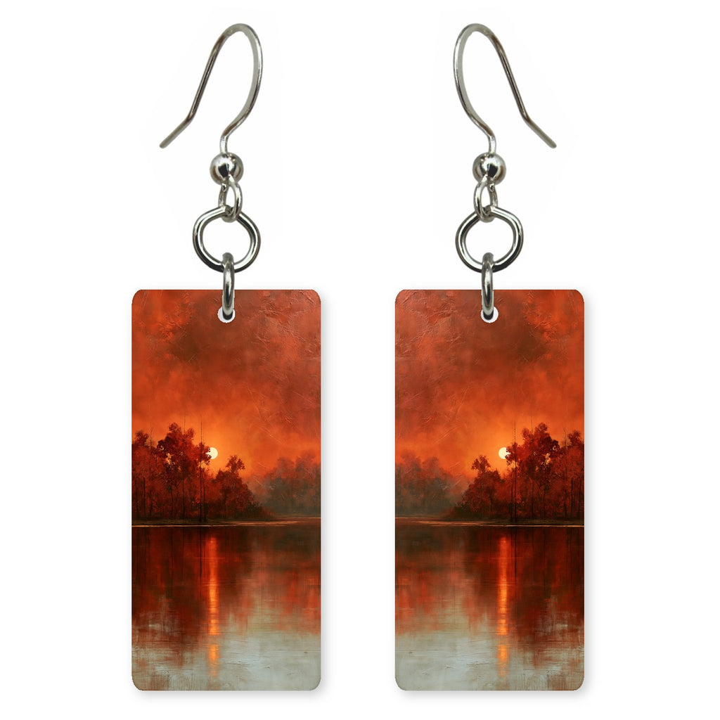 Ember Haze Melancholy Earrings | FWX2400