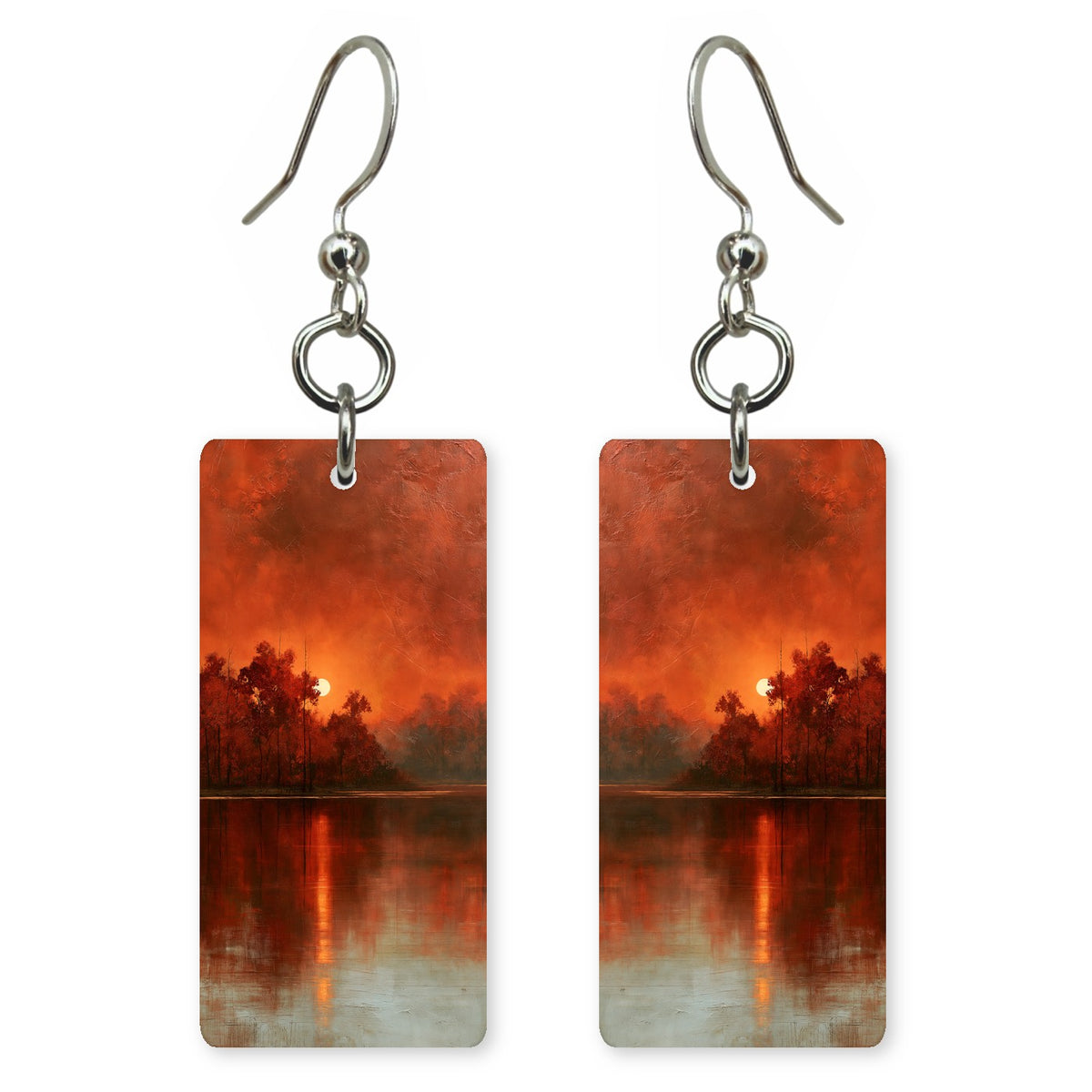Ember Haze Melancholy Earrings | FWX2400