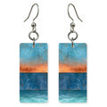 Cobalt Teal Calm Earrings | FWX2407