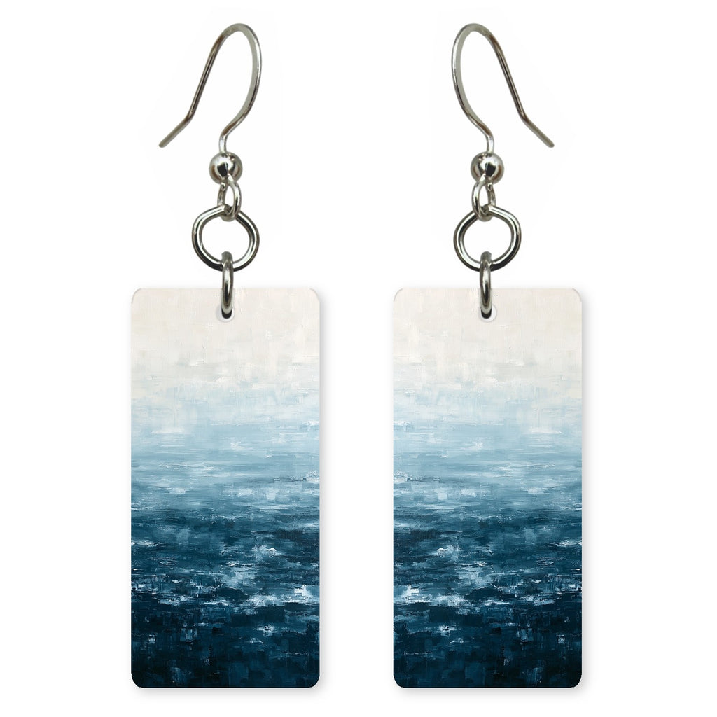 Slate Ivory Solitude Earrings | FWX2408