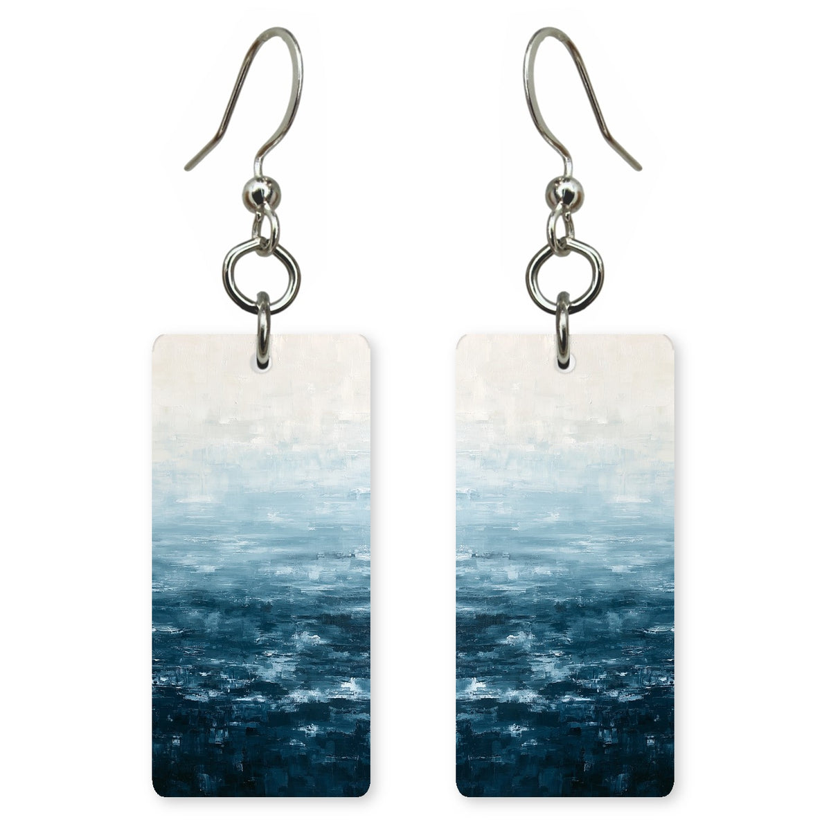 Slate Ivory Solitude Earrings | FWX2408