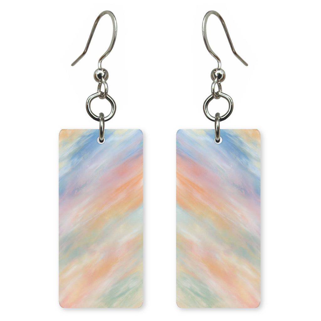 Peach Lilac Tenderness Earrings | FWX2409