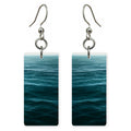 Deep Teal Stillness Earrings | FWX2410