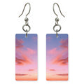 Coral Violet Daydream Earrings | FWX2414