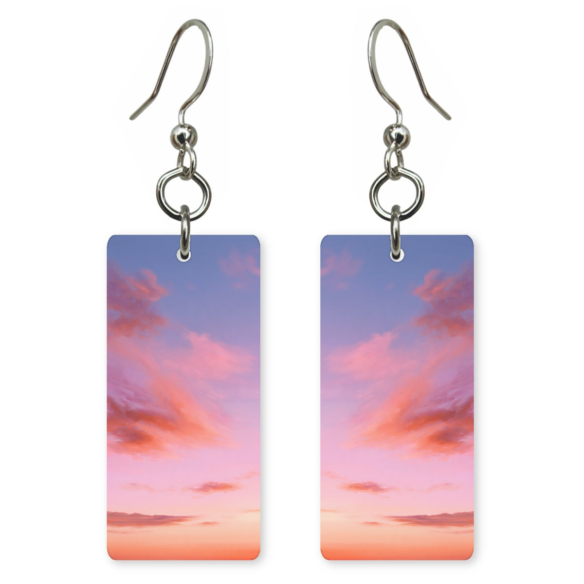 Coral Violet Daydream Earrings | FWX2414
