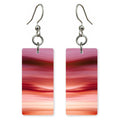 Crimson Blush Heartache Earrings | FWX2415
